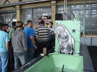 Adriadiesel d.d. web pages :: Visit of students from the Faculty of Mechanical Engineering and Naval Architecture