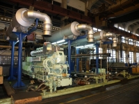АО «Адриадизель» в стадии монтажа  генераторных установок